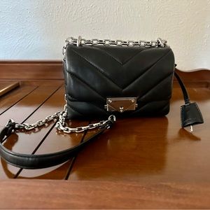 MICHAEL KORS ‘CECE’ LEATHER QUILTED SHOULDER BAG